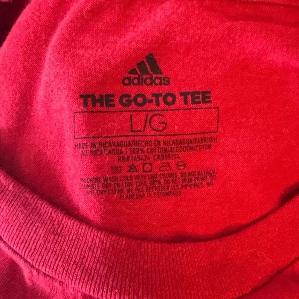 adidas USA Volleyball The Go-To Tee EUC RARE